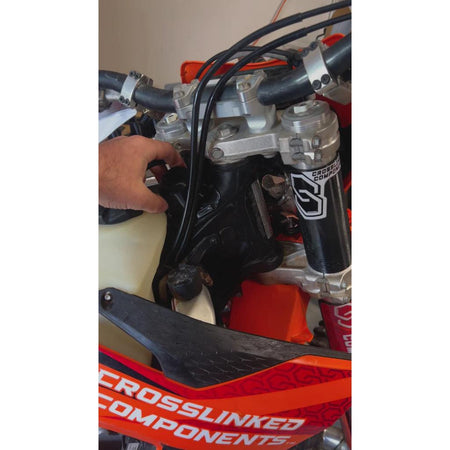 Crosslinked Components 2 Stroke Oil Fill Cap Cover - MojoMotoSport.com