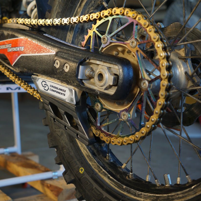 Crosslinked Components Integrated Chain Guide & Guard Combo - MojoMotoSport.com