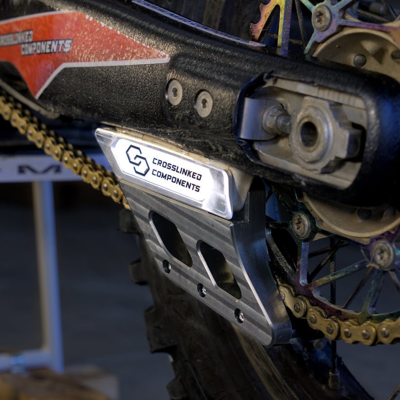 Crosslinked Components Integrated Chain Guide & Guard Combo - MojoMotoSport.com