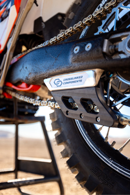 Crosslinked Components Integrated Chain Guide & Guard Combo - MojoMotoSport.com