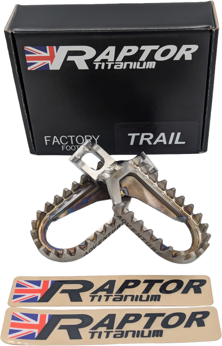 Titanium Foot Pegs Adv Pr Tri