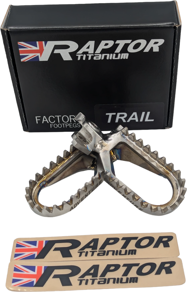 Raptor Titanium Foot Pegs KTM Adventure/Enduro ADV | ADV001