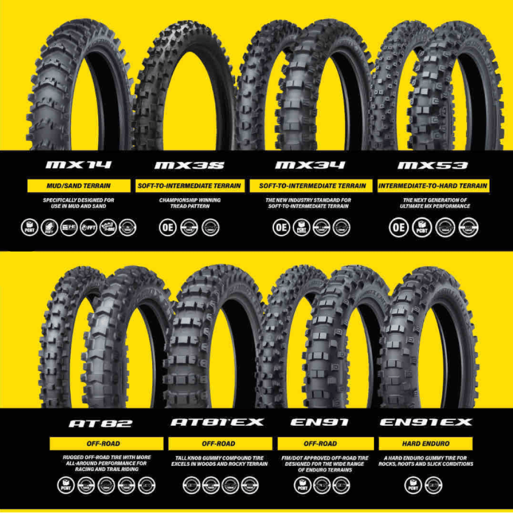 Dunlop - Geomax MX3S Front Tire - MojoMotoSport.com