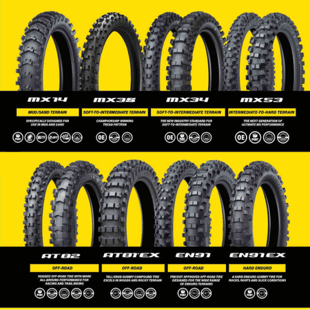 Dunlop - Geomax MX3S Front Tire - MojoMotoSport.com