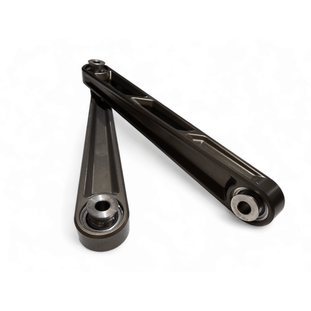 Elektric 2022 to Current Polaris RZR Turbo R, Pro R Front Sway bar Link in Gun Metal Finish - MojoMotoSport.com