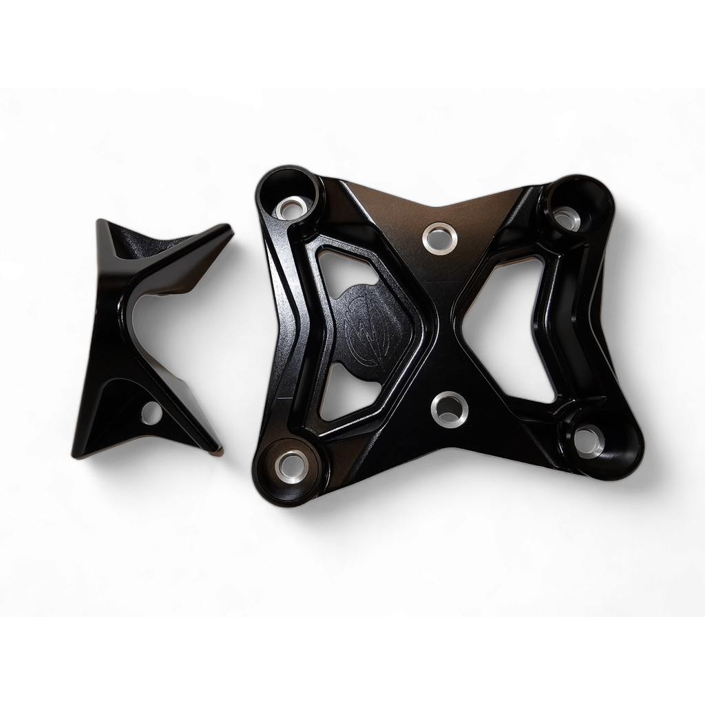 Elektric Offroad 2017 - 2021 Can Am X3 Maverick EOD Radius Rod Plate with Tow Hook Black - MojoMotoSport.com