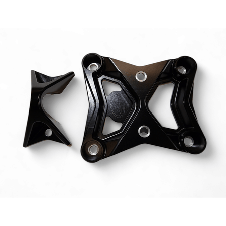 Elektric Offroad 2017 - 2021 Can Am X3 Maverick EOD Radius Rod Plate with Tow Hook Black - MojoMotoSport.com