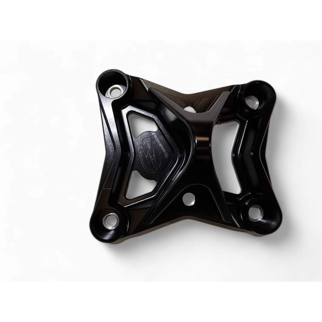 Elektric Offroad 2017 - 2021 Can Am X3 Maverick EOD Radius Rod Plate with Tow Hook Black - MojoMotoSport.com