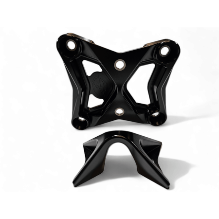 Elektric Offroad 2017 - 2021 Can Am X3 Maverick EOD Radius Rod Plate with Tow Hook Black - MojoMotoSport.com