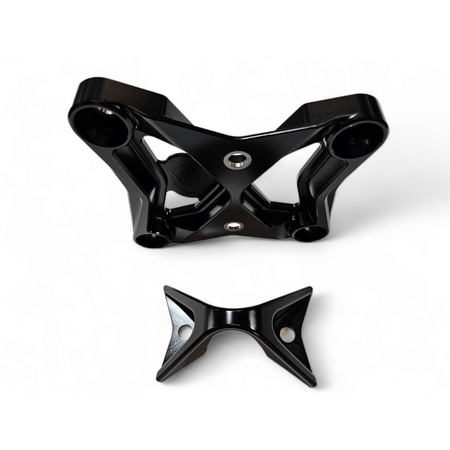 Elektric Offroad 2017 - 2021 Can Am X3 Maverick EOD Radius Rod Plate with Tow Hook Black - MojoMotoSport.com