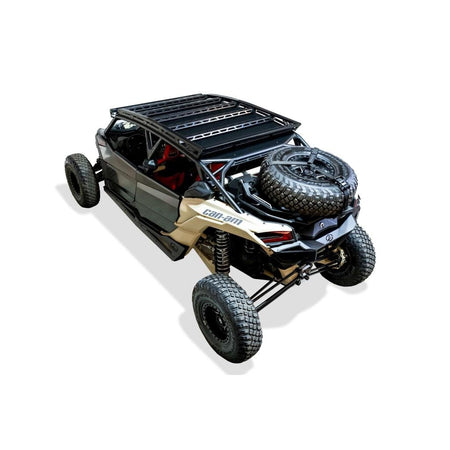 Elektric Offroad 2017 - 2024 Can Am X3 Maverick Volt Series Baja Spare Tire Rack - MojoMotoSport.com