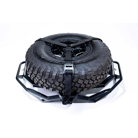 Elektric Offroad 2017 - 2024 Can Am X3 Maverick Volt Series Baja Spare Tire Rack - MojoMotoSport.com