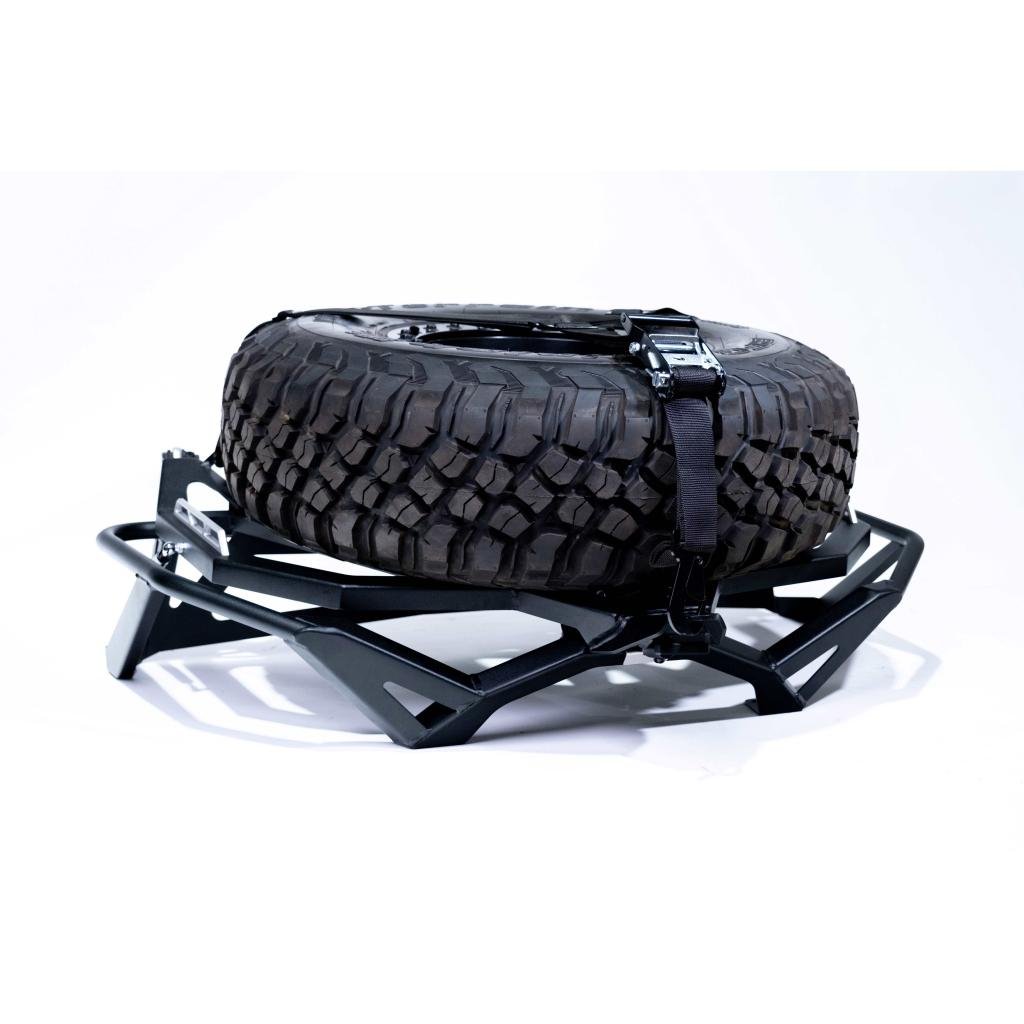 Elektric Offroad 2017 - 2024 Can Am X3 Maverick Volt Series Baja Spare Tire Rack - MojoMotoSport.com