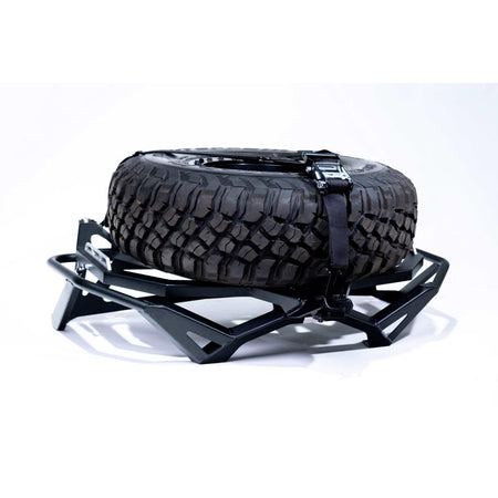 Elektric Offroad 2017 - 2024 Can Am X3 Maverick Volt Series Baja Spare Tire Rack - MojoMotoSport.com