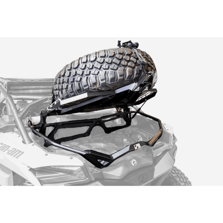 Elektric Offroad 2017 - 2024 Can Am X3 Maverick Volt Series Baja Spare Tire Rack - MojoMotoSport.com