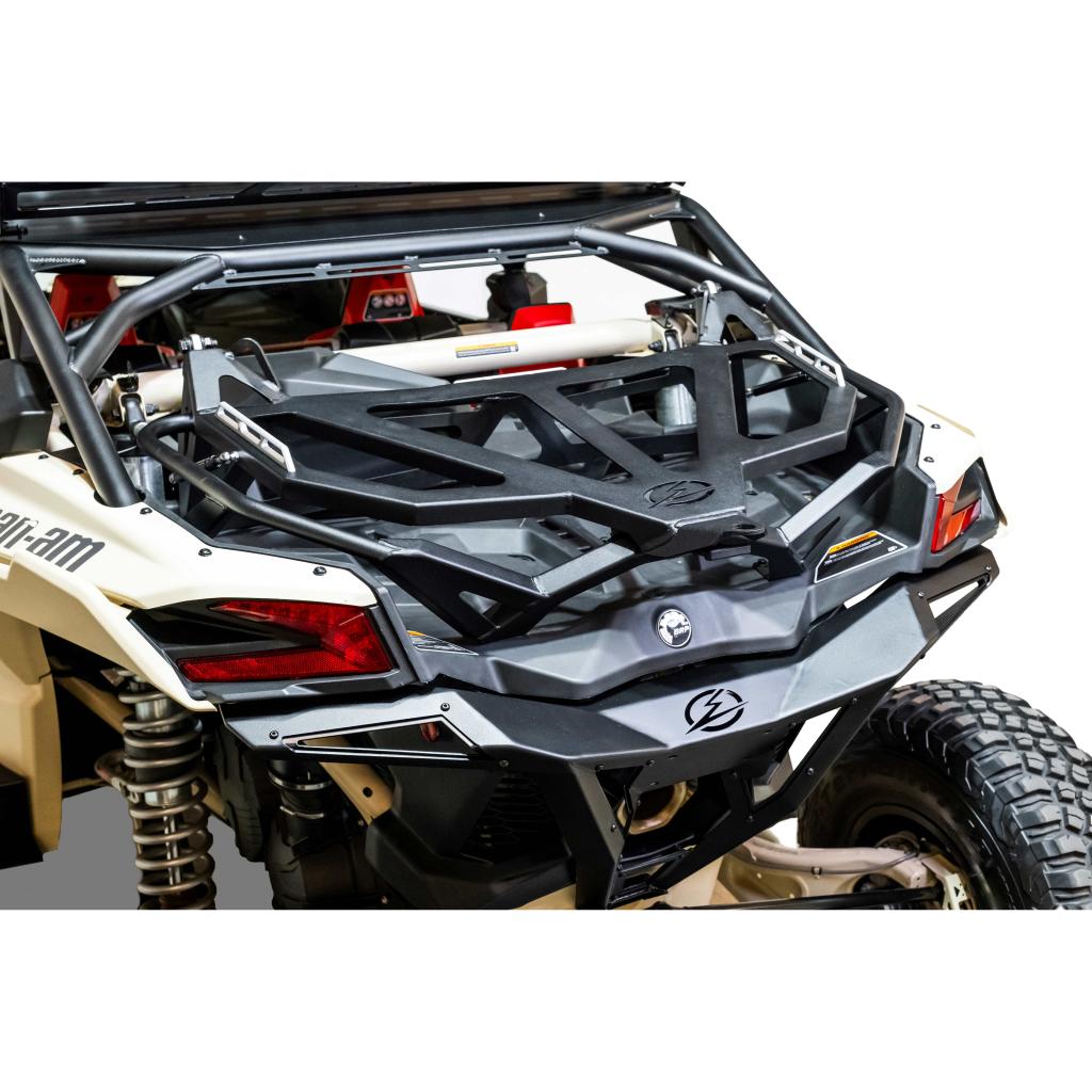 Elektric Offroad 2017 - 2024 Can Am X3 Maverick Volt Series Baja Spare Tire Rack - MojoMotoSport.com