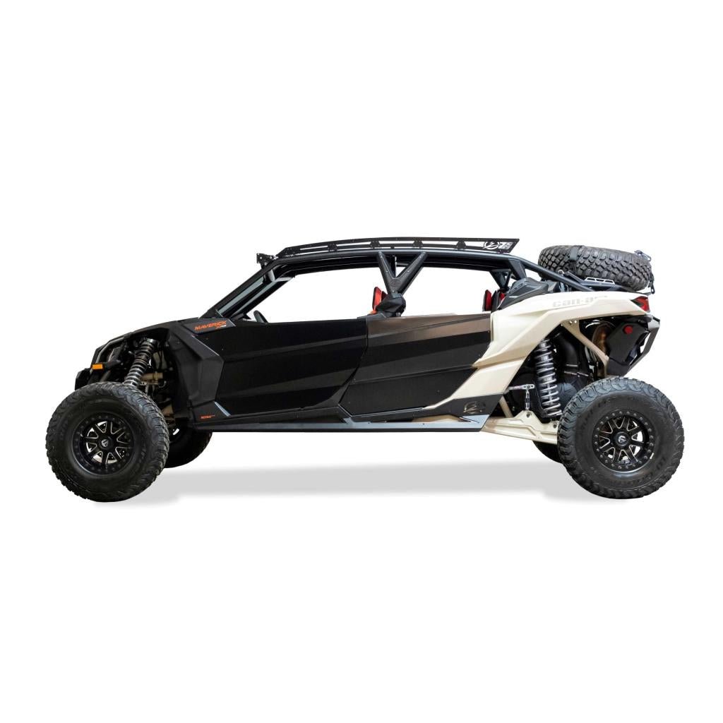 Elektric Offroad 2017 - 2024 Can Am X3 Maverick Volt Series Baja Spare Tire Rack - MojoMotoSport.com