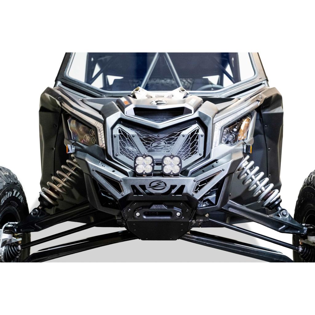 Elektric Offroad 2017 - 2024 Can Am X3 Maverick Volt Series Winch Front Bumper - MojoMotoSport.com