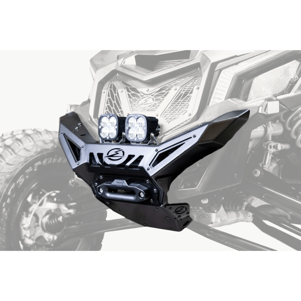 Elektric Offroad 2017 - 2024 Can Am X3 Maverick Volt Series Winch Front Bumper - MojoMotoSport.com