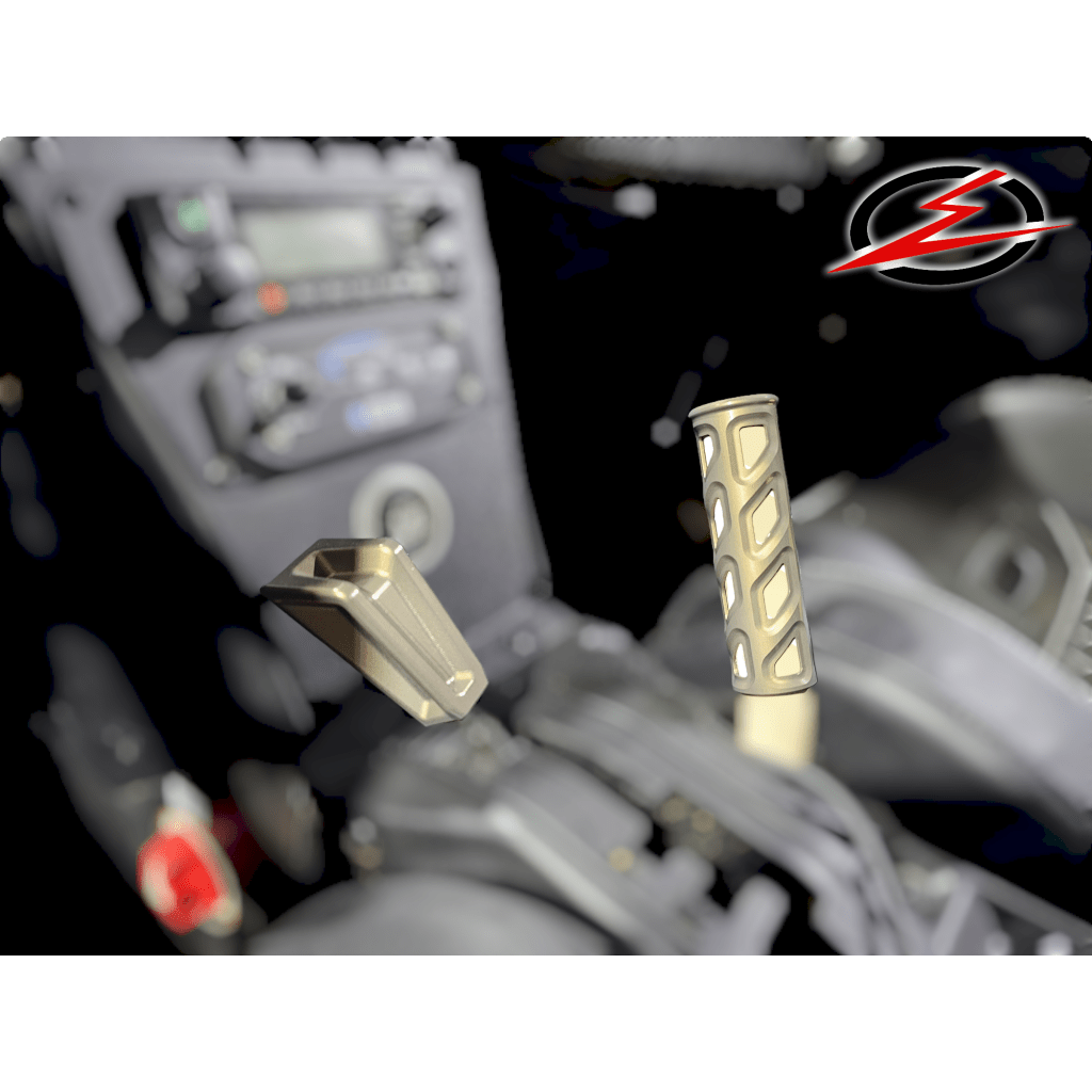 Elektric Offroad 2017 to Current Can - Am X3 Maverick EOD Grab Handle Anodized Gun Metal Finish - MojoMotoSport.com