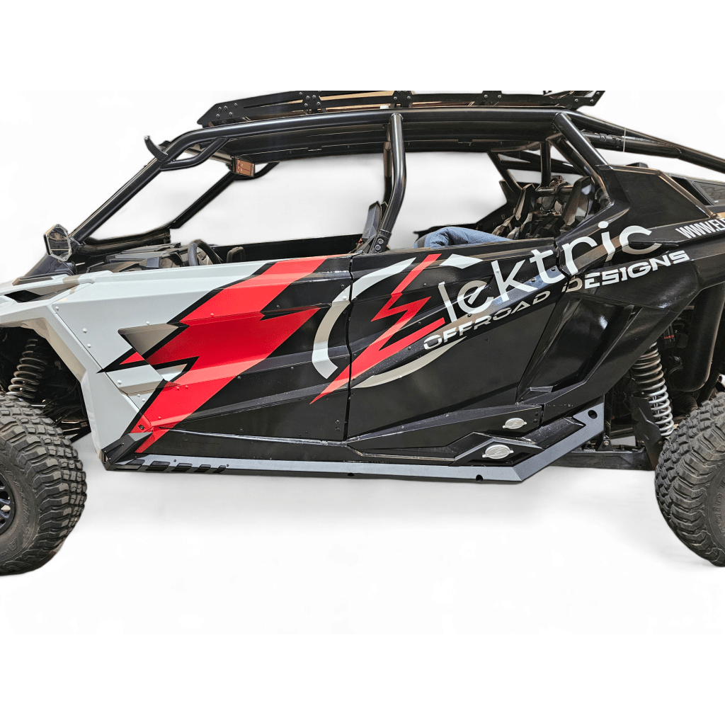 Elektric Offroad 2020 - 2024 Polaris RZR Pro XP/ Pro R/ Turbo R (4 Seat) Volt Series Rock Guards - MojoMotoSport.com