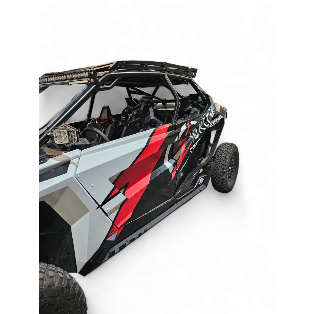 Elektric Offroad 2020 - 2024 Polaris RZR Pro XP/ Pro R/ Turbo R (4 Seat) Volt Series Rock Guards - MojoMotoSport.com