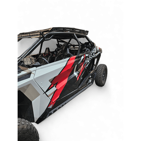 Elektric Offroad 2020 - 2024 Polaris RZR Pro XP/ Pro R/ Turbo R (4 Seat) Volt Series Rock Guards - MojoMotoSport.com