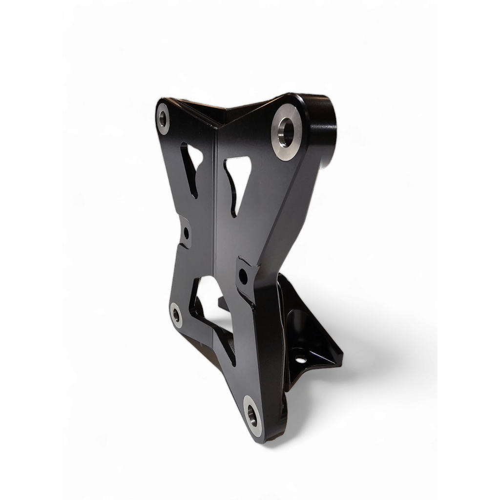 Elektric Offroad 2020 - 2024 Polaris RZR Pro XP Radius Rod Plate with Tow Hook Black - MojoMotoSport.com
