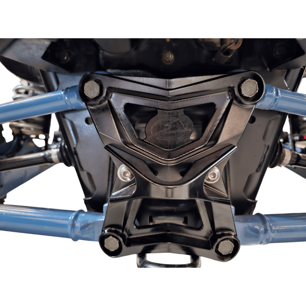 Elektric Offroad 2020 - 2024 Polaris RZR Pro XP Radius Rod Plate with Tow Hook Black - MojoMotoSport.com