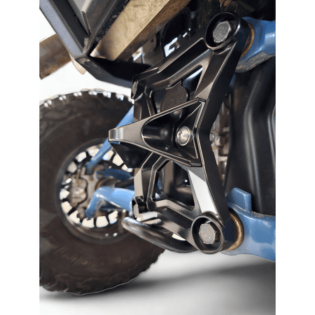 Elektric Offroad 2020 - 2024 Polaris RZR Pro XP Radius Rod Plate with Tow Hook Black - MojoMotoSport.com