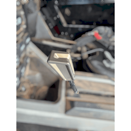 Elektric Offroad 2020 to Current Polaris RZR Pro R, Pro XP, Turbo R Shift Knob Anodized Gun Metal Finish - MojoMotoSport.com