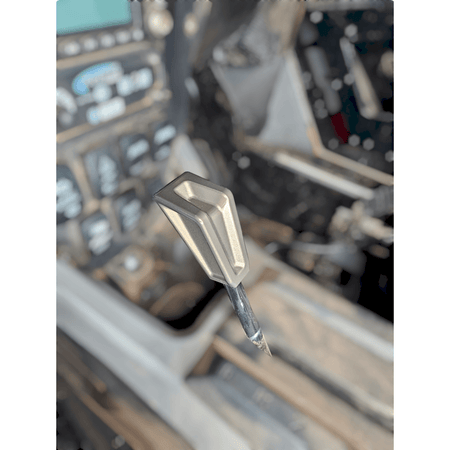 Elektric Offroad 2020 to Current Polaris RZR Pro R, Pro XP, Turbo R Shift Knob Anodized Gun Metal Finish - MojoMotoSport.com