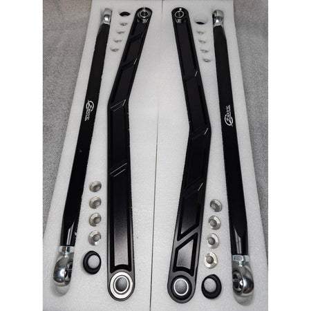 Elektric Offroad 2020 to Current Polaris RZR Pro XP Radius Rods in Black Finish - MojoMotoSport.com