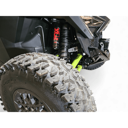 Elektric Offroad 2022 - 2024 Polaris RZR Pro R/ Turbo R Machined Billet Front Winch Bumper (Black Hard Anodize) - MojoMotoSport.com
