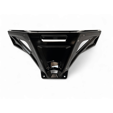 Elektric Offroad 2022 - 2024 Polaris RZR Pro R/ Turbo R Machined Billet Front Winch Bumper (Black Hard Anodize) - MojoMotoSport.com