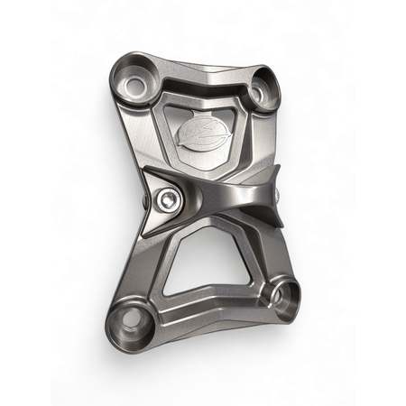 Elektric Offroad 2022 - 2024 Polaris RZR Turbo R/Pro R EOD Radius Rod Plate with Tow Hook Gunmetal - MojoMotoSport.com