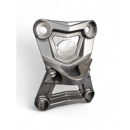 Elektric Offroad 2022 - 2024 Polaris RZR Turbo R/Pro R EOD Radius Rod Plate with Tow Hook Gunmetal - MojoMotoSport.com