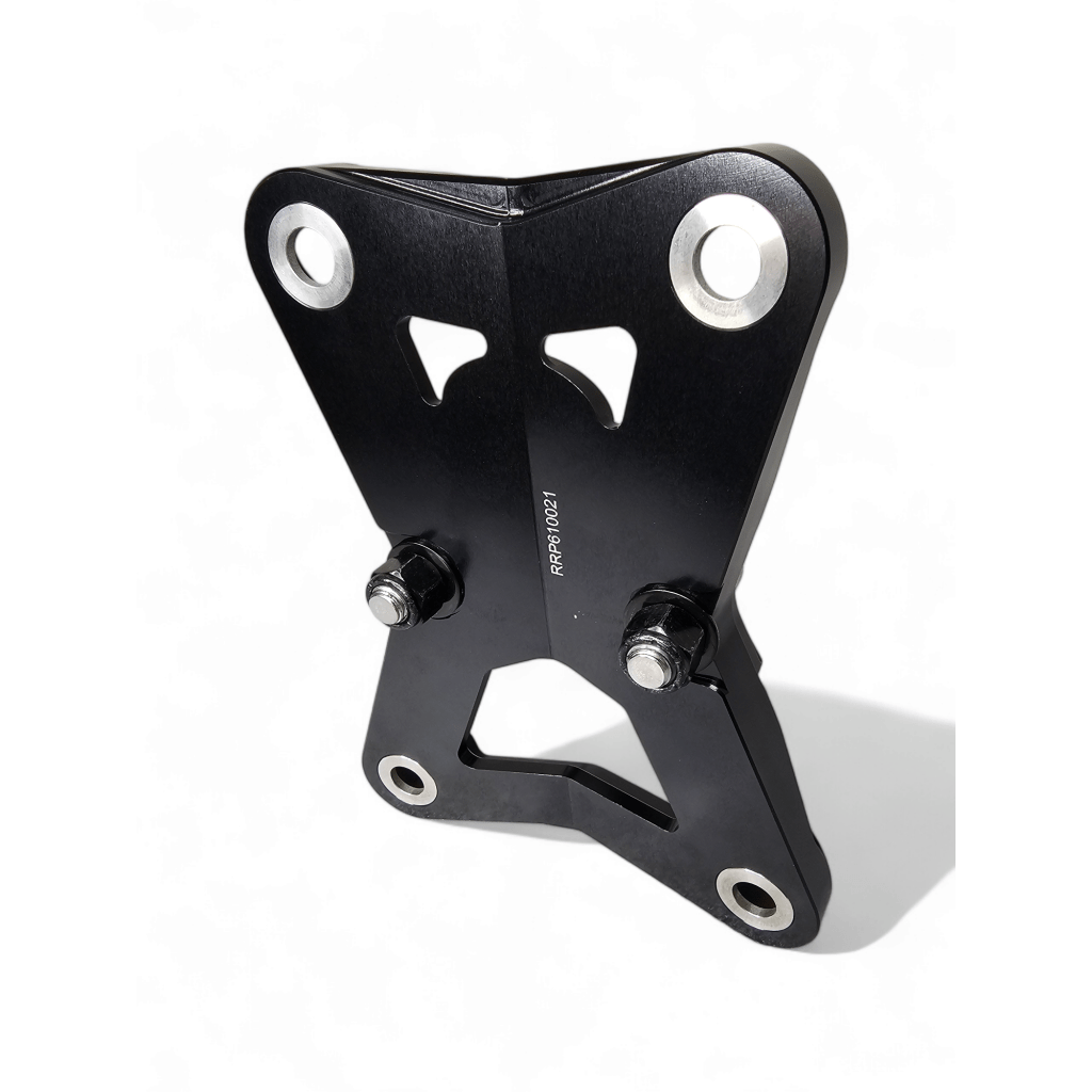 Elektric Offroad 2022 - 2024 Polaris RZR Turbo R/Pro R Radius Rod Plate with Tow Hook Black - MojoMotoSport.com