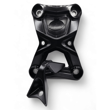 Elektric Offroad 2022 - 2024 Polaris RZR Turbo R/Pro R Radius Rod Plate with Tow Hook Black - MojoMotoSport.com