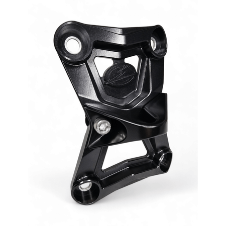 Elektric Offroad 2022 - 2024 Polaris RZR Turbo R/Pro R Radius Rod Plate with Tow Hook Black - MojoMotoSport.com