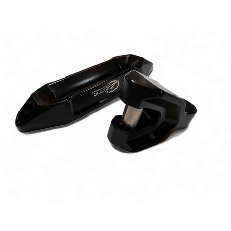 Elektric Offroad Designs UTV Winch Fairlead and Hook | Black - MojoMotoSport.com