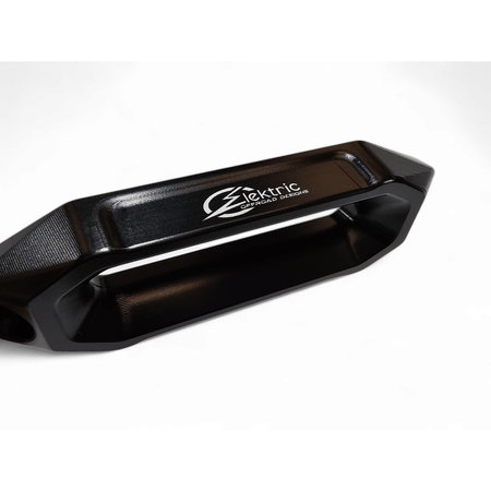 Elektric Offroad Designs UTV Winch Fairlead and Hook | Black - MojoMotoSport.com
