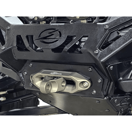 Elektric Offroad Designs UTV Winch Fairlead and Hook | Gunmetal - MojoMotoSport.com