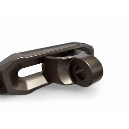 Elektric Offroad Designs UTV Winch Fairlead and Hook | Gunmetal - MojoMotoSport.com