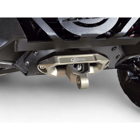Elektric Offroad Designs UTV Winch Fairlead and Hook | Gunmetal - MojoMotoSport.com