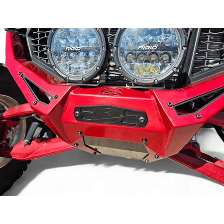 Elektric Offroad Designs UTV Winch Fairlead Cover Plate | Black - MojoMotoSport.com