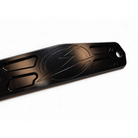 Elektric Offroad Designs UTV Winch Fairlead Cover Plate | Black - MojoMotoSport.com