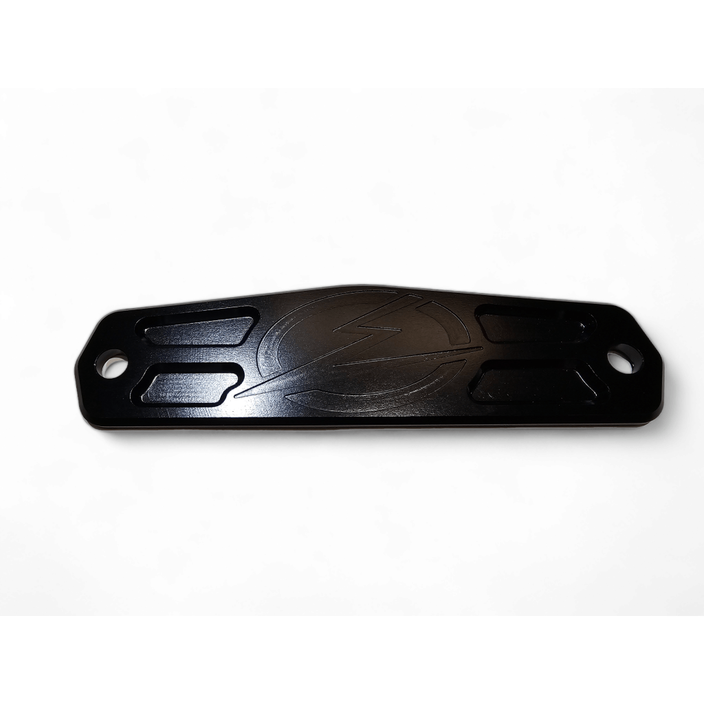 Elektric Offroad Designs UTV Winch Fairlead Cover Plate | Black - MojoMotoSport.com
