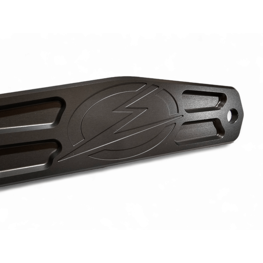 Elektric Offroad Designs UTV Winch Fairlead Cover Plate | Gun Metal - MojoMotoSport.com