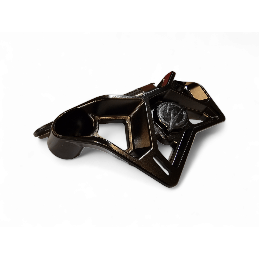 Elektric Offroad EOD 2017 to Current Can Am X3 Maverick Upper Shock Mount Brace with adjustable light mount bracket with Black finish - MojoMotoSport.com